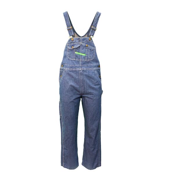 Enzyme Washed Denim Bib Overall Thumbnail