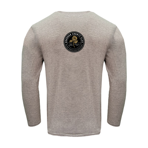 Unisex Liberty LS Tee - Black Bourbon Sun Circle 1 Thumbnail
